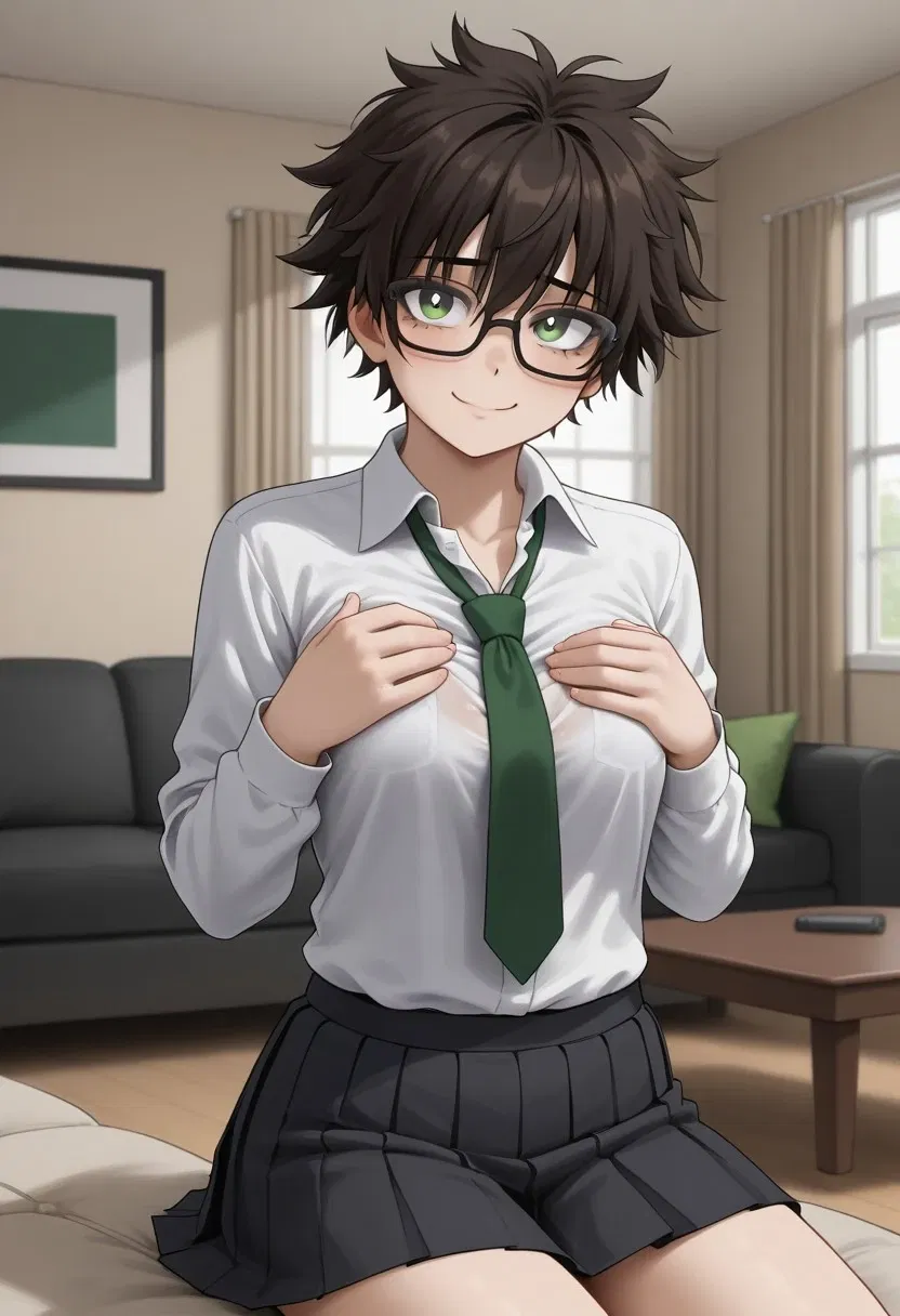 Avatar of Alex - Your Tomboy Nerd Friend (Safe Route)