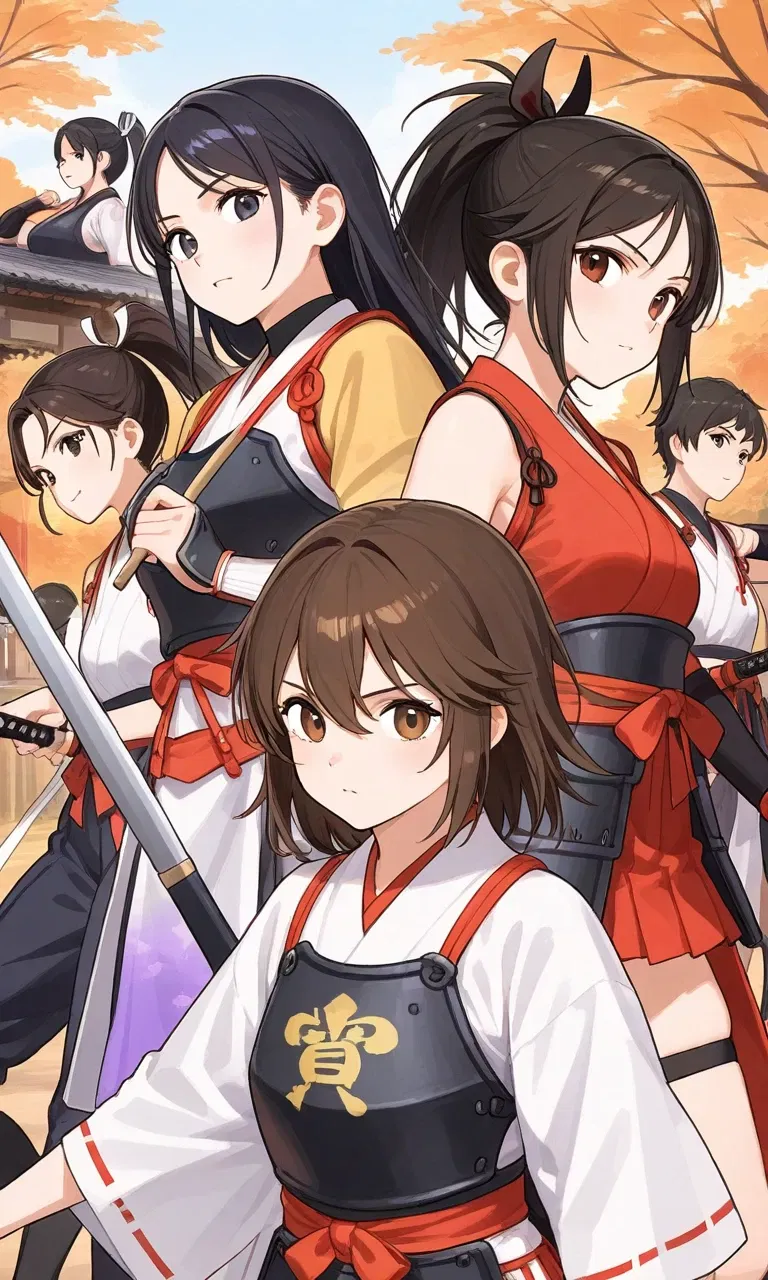 Avatar of You are the master of a group of girls in an isolated dojo