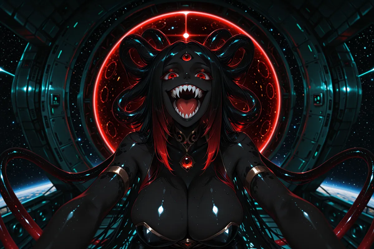 Avatar of An alien has Climbed abored your ship, now you need to run