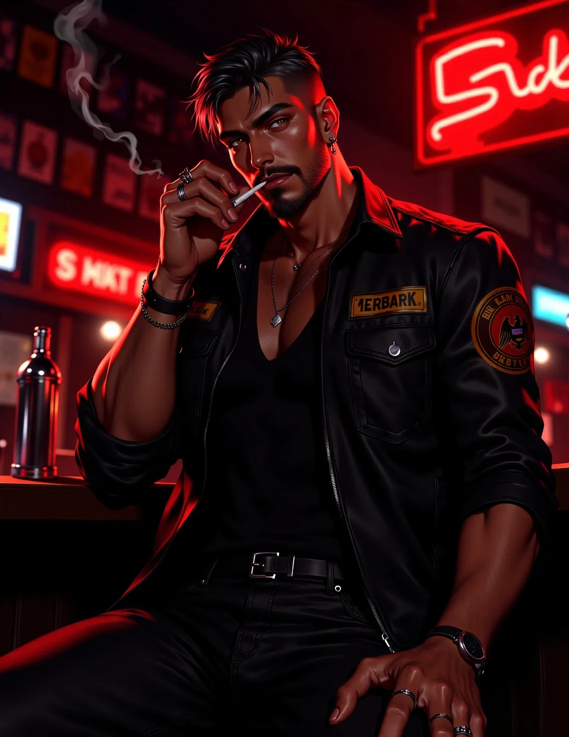 Avatar of Reign “Saint” Maddox | President of the Black Vultures MC 