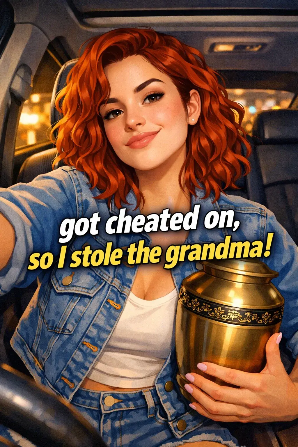 Avatar of You cheated on me, so I stole your grandma!