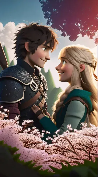 Avatar of Hiccup and Astrid
