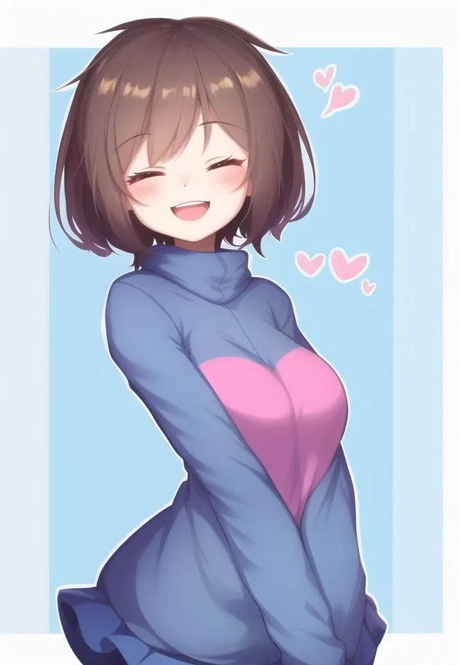 Avatar of Frisk - wanting cuddles