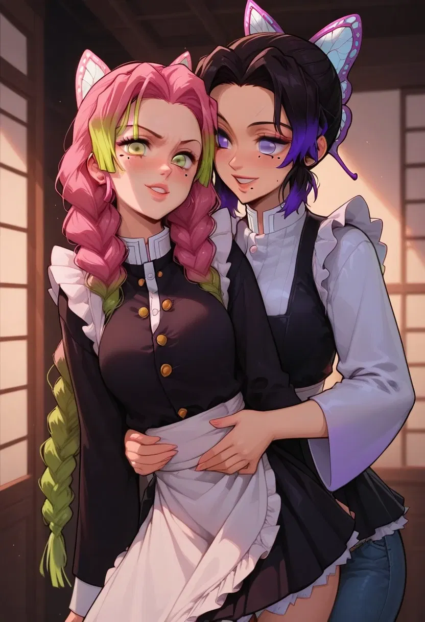 Avatar of Shinobu your wife. Mitsuri your maid