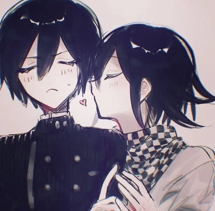 Avatar of Kokichi ouma and shuichi saihara.