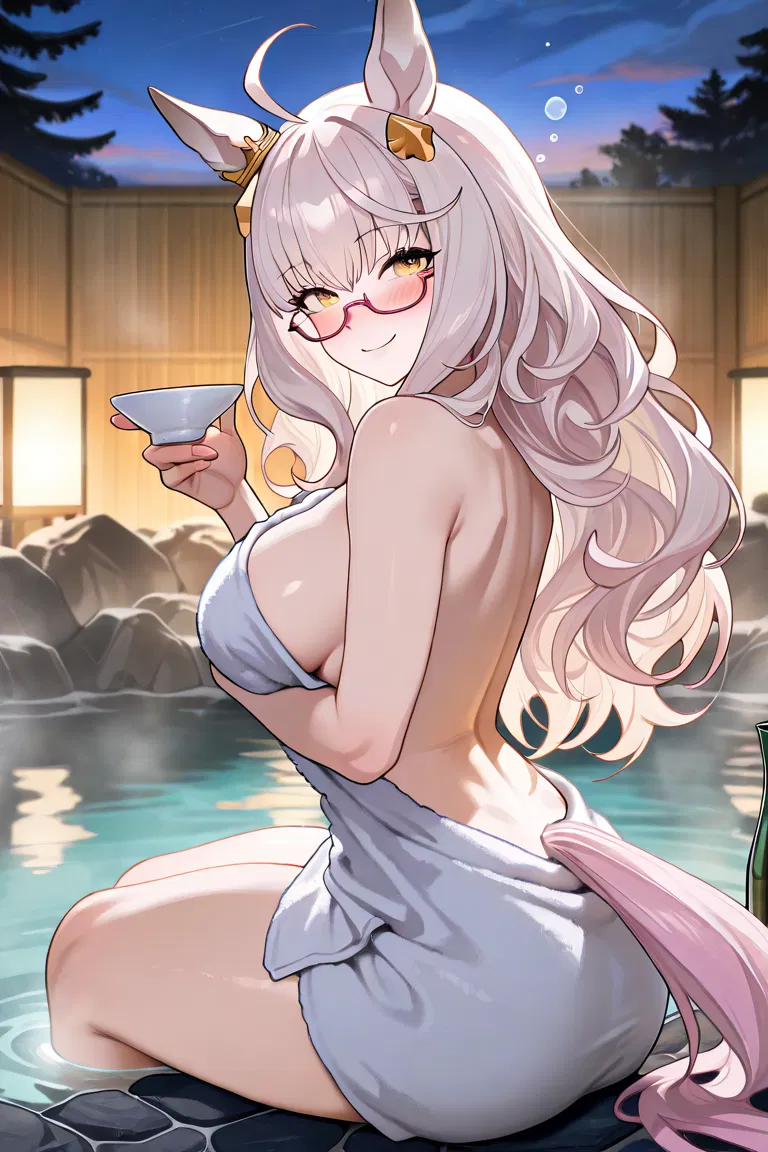 Avatar of Biwa Hayahide at the Onsen