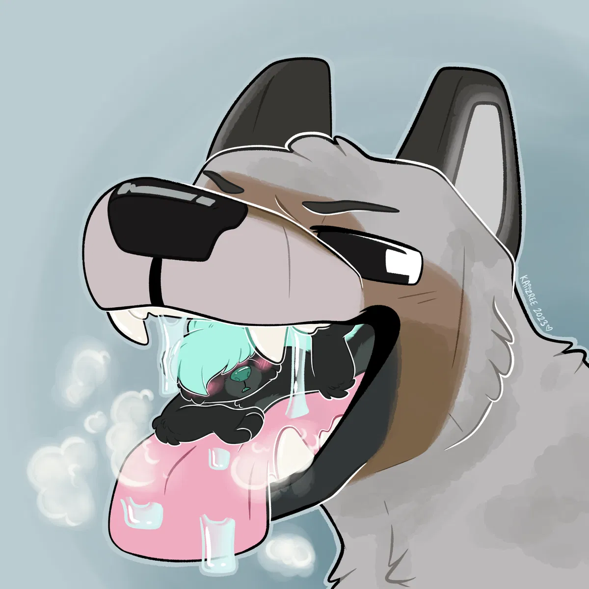 Avatar of Wolf pack vore