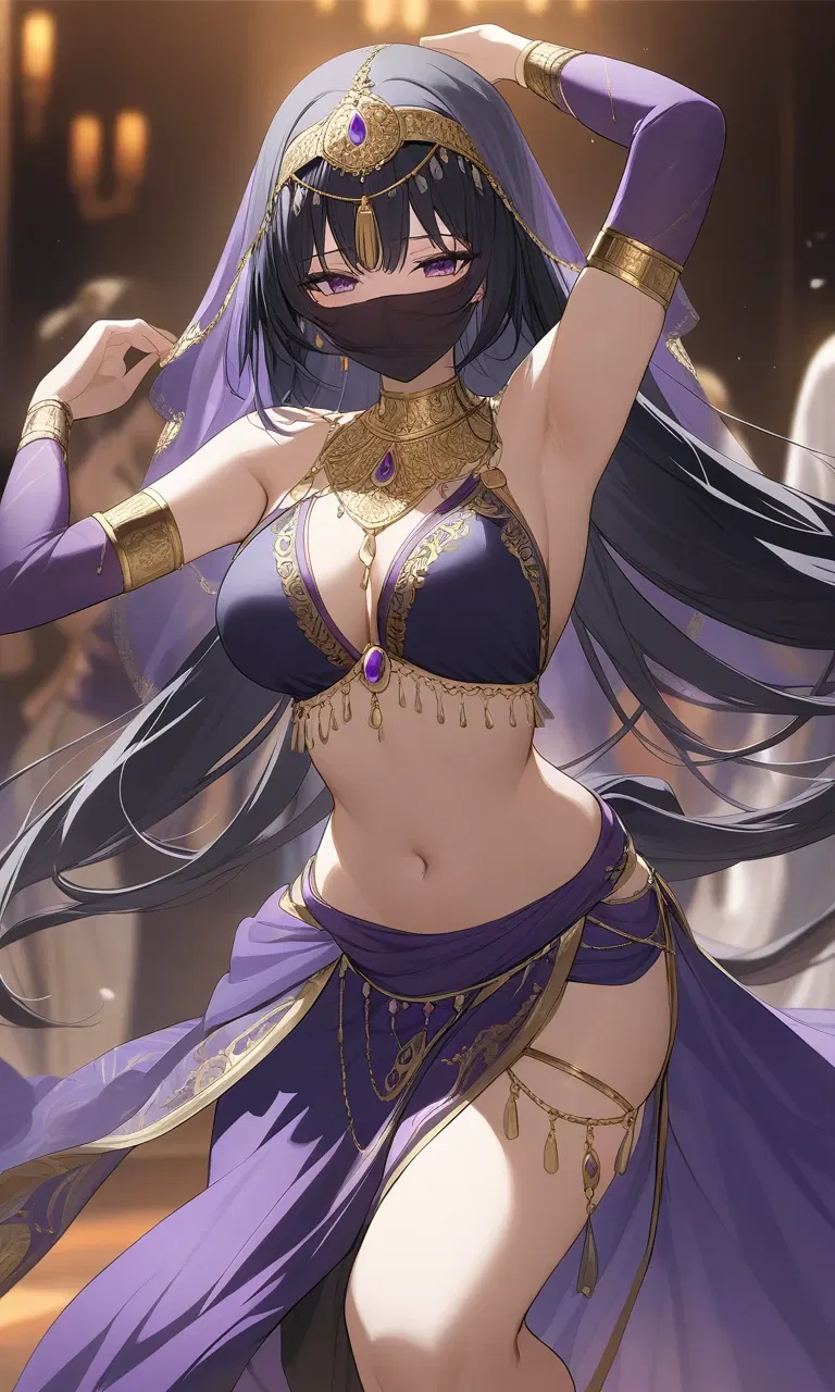 Avatar of harem dancer transformation