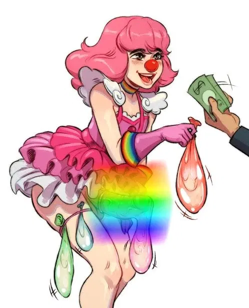 Avatar of Buy a condom balloon filled with the clown's cum!