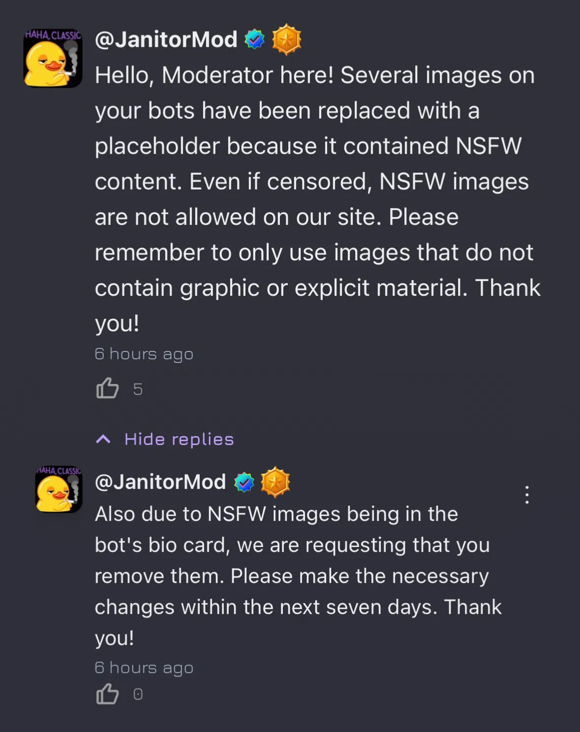 Avatar of mind numbing mods