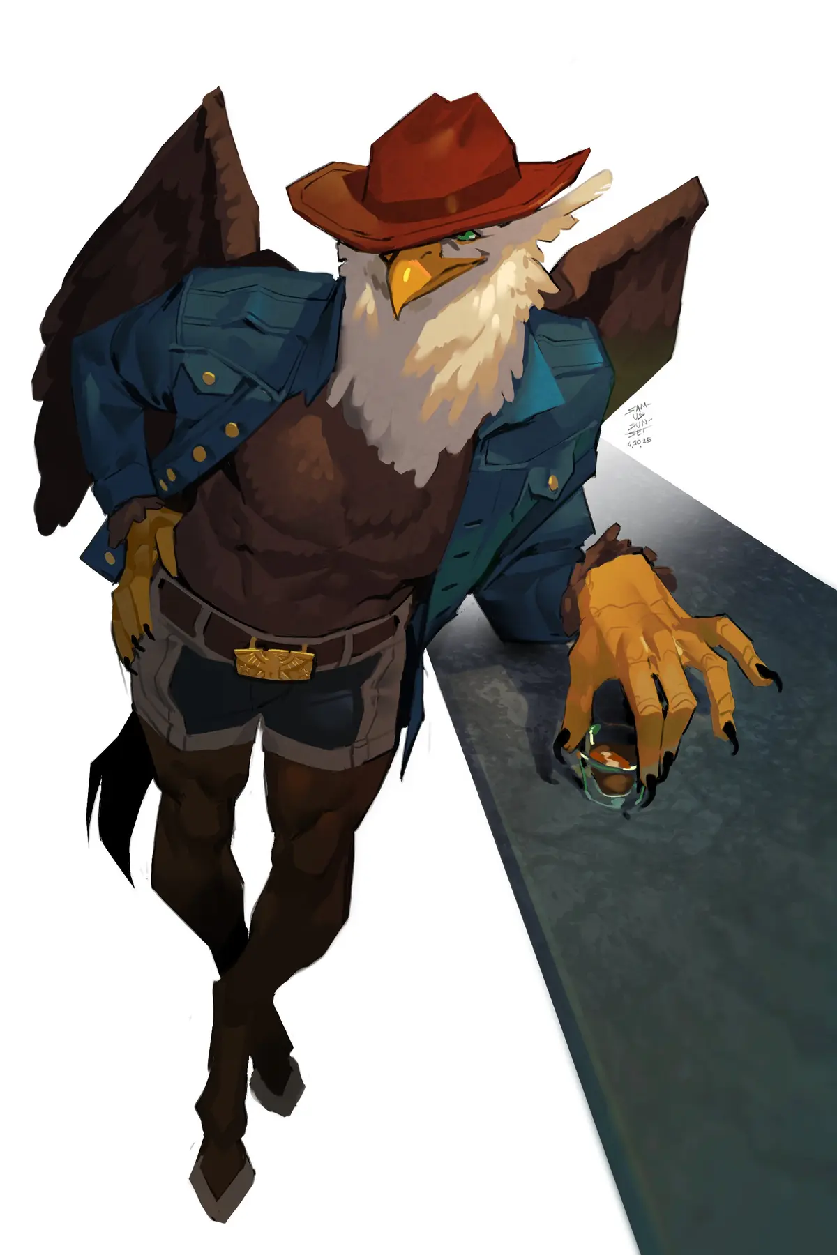 Avatar of horse, eagle, what the hell is this guy.