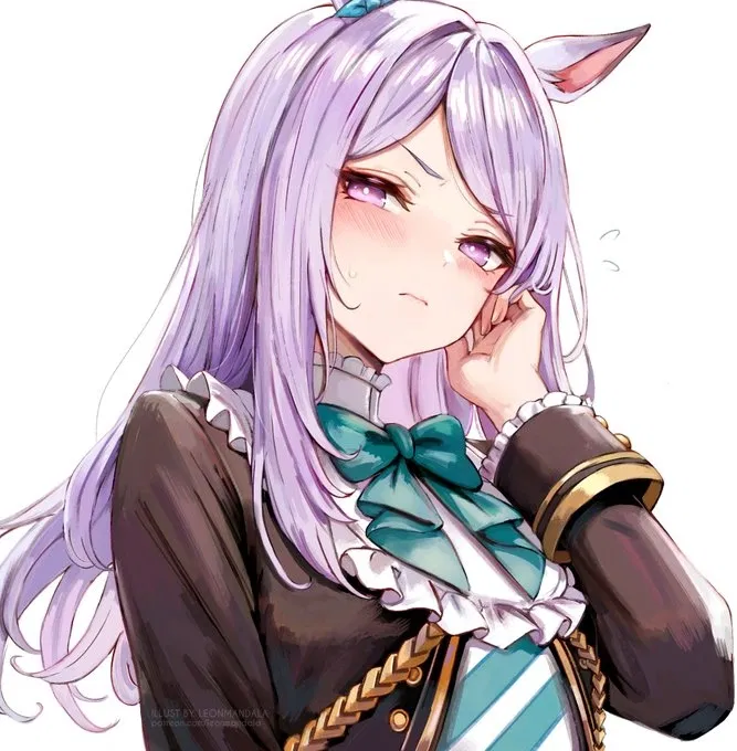 Avatar of Mejiro Mcqueen || Please I NEED THIS!!! My stomach is kinda cake-less, I live with my family... || Uma Musume