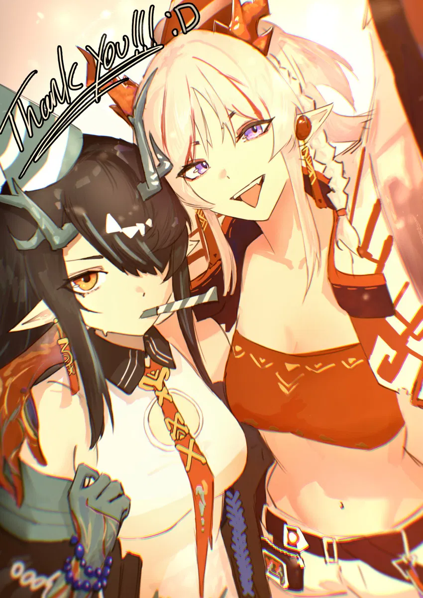 Avatar of Nian & Dusk; Fiery Birthday (Arknights)