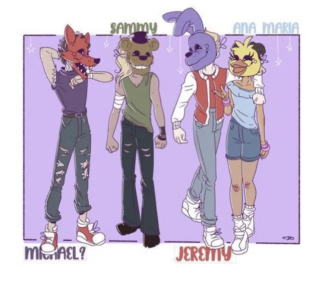 Avatar of Y'all... I felt like making dis ok it's the bullies from fnaf 😋
