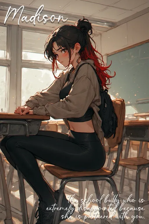 Avatar of She got partnered with you, and she is very disappointed.