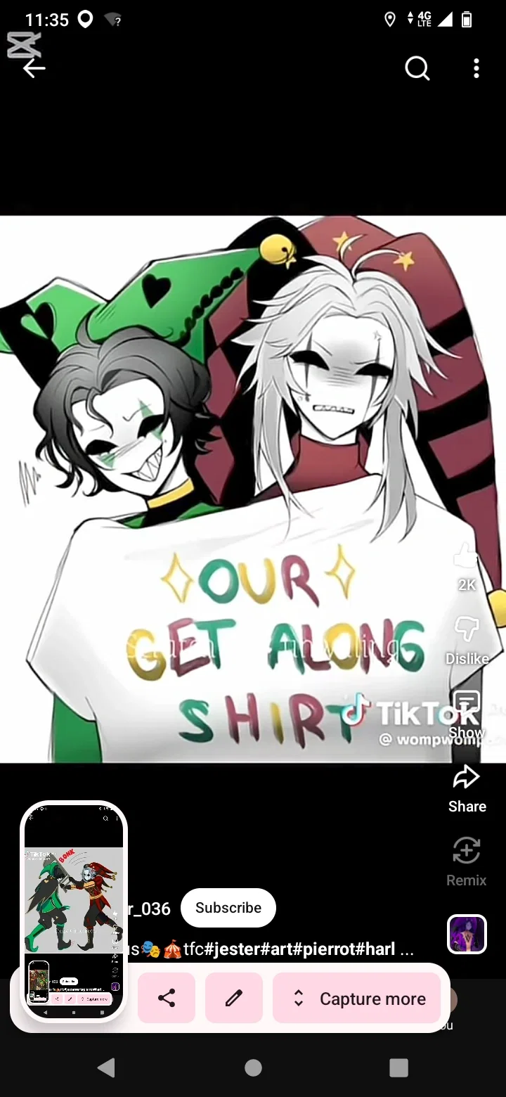 Avatar of Pierrot and harlequin ❤️💚