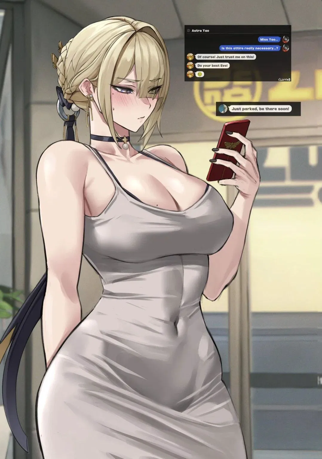 Avatar of Evelyn Chevalier / shy date