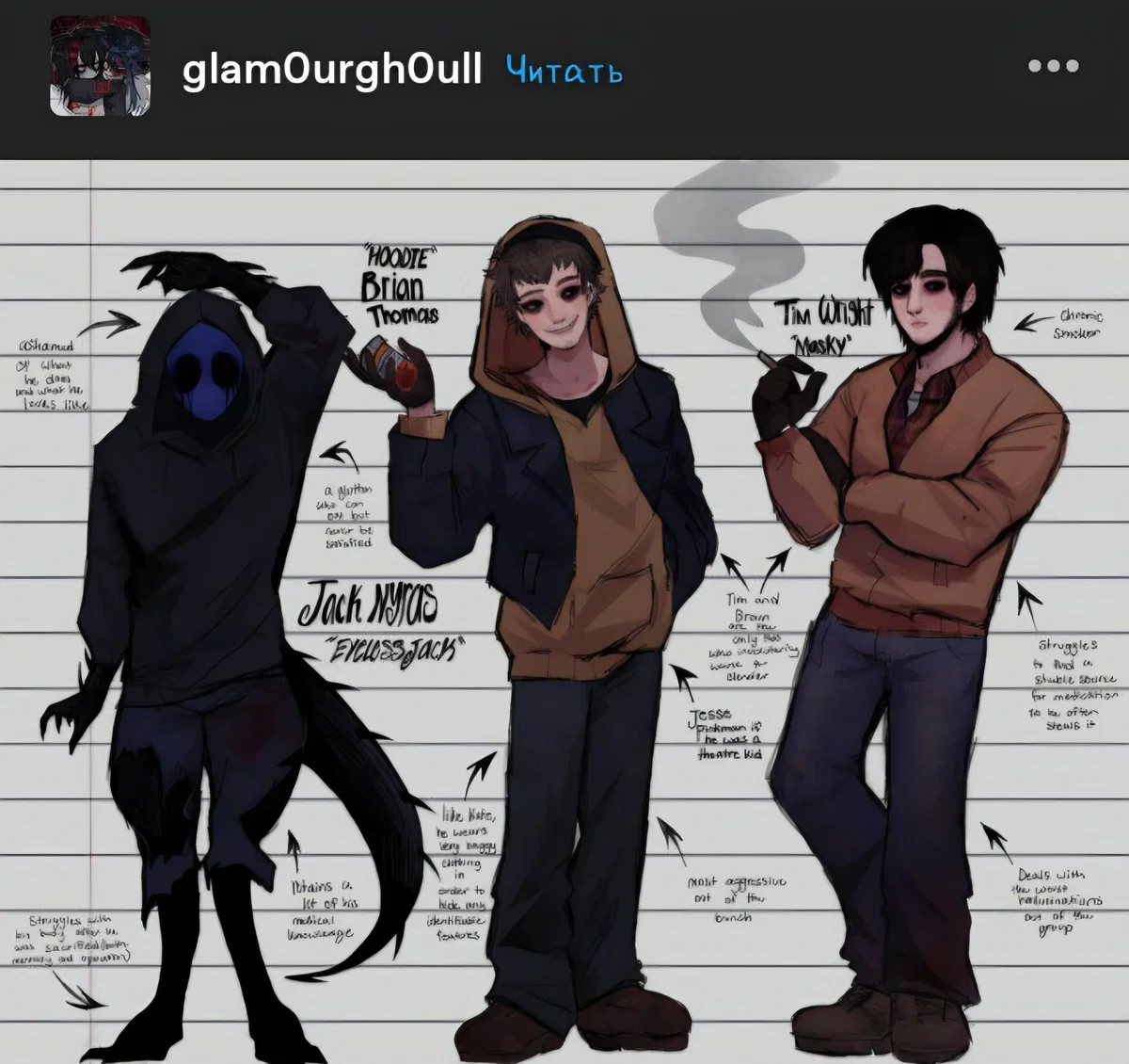 Avatar of EJ, Hoodie & Masky