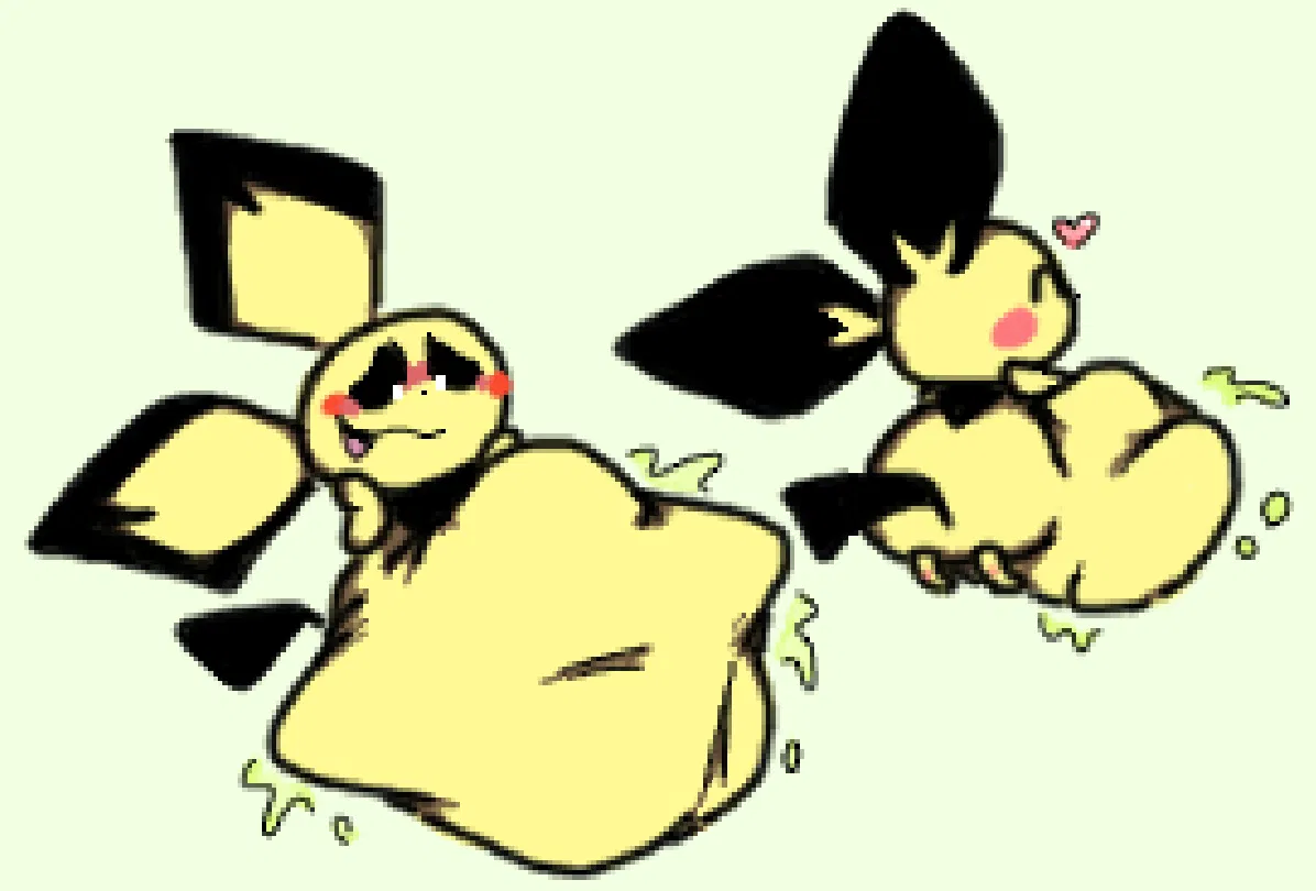 Avatar of "Your friend calls you for an emergency" - Pichu (Vore)
