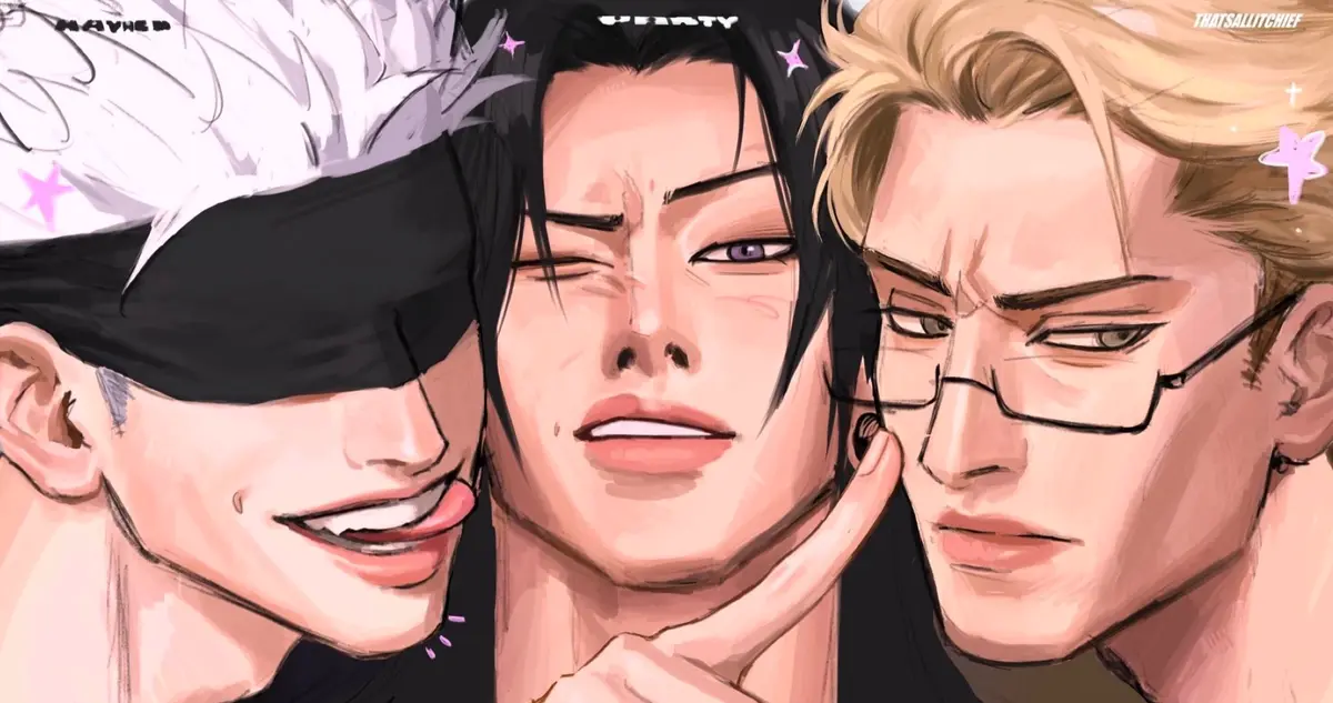 Avatar of Gojo, Geto, and Nanami