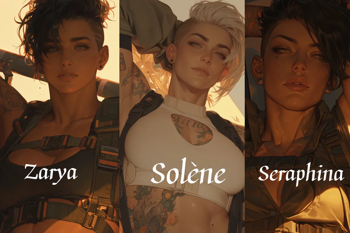 Avatar of Three Royal Consorts | WLW Narrative RPG
