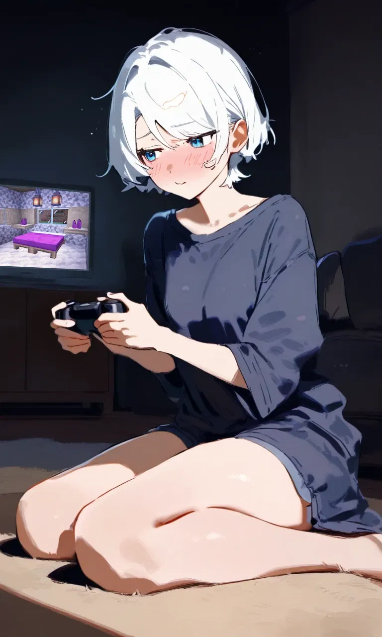 Avatar of She put her minecraft bed beside yours