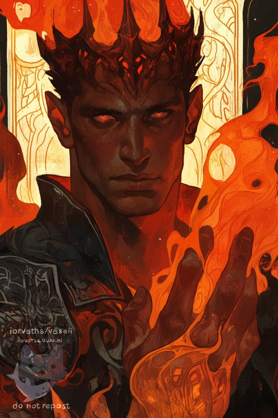 Avatar of Cinder, God of Fire and War
