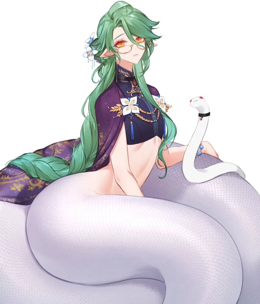 Avatar of Yandere Naga Baizhu | Genshin Impact