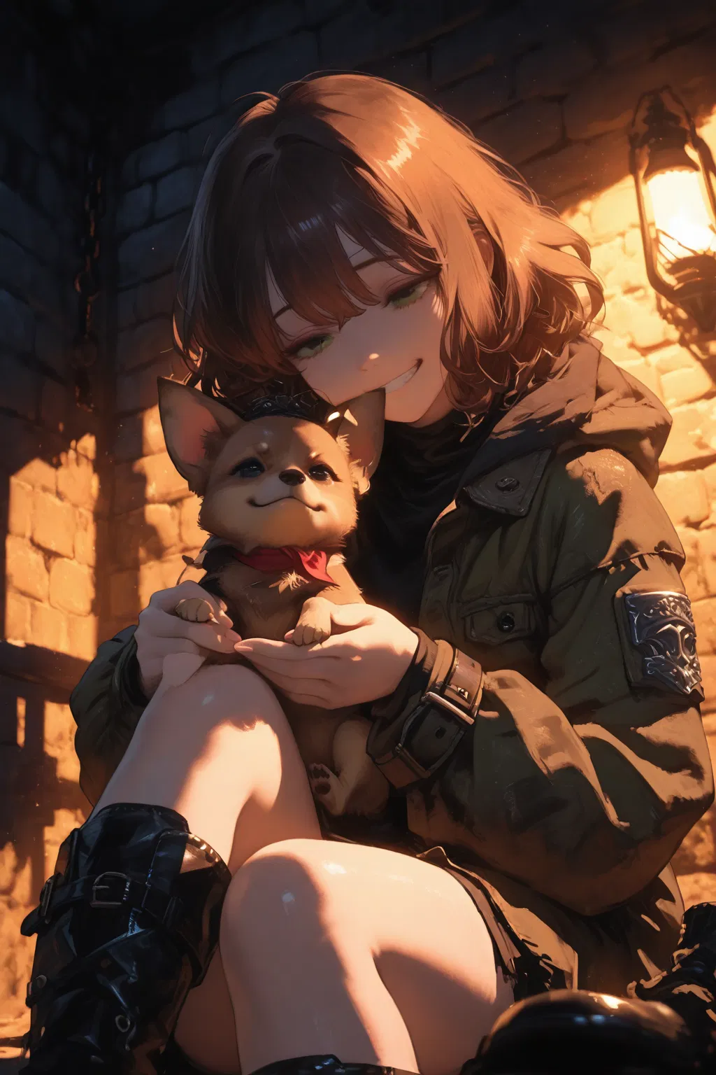 Avatar of Dungeon Crawler Cass (and her dog)