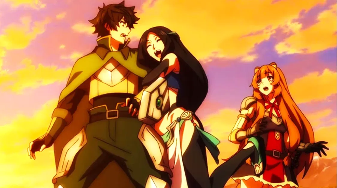 Avatar of Naofumi's party (the gang meet another hero, Cardinal Hero user)