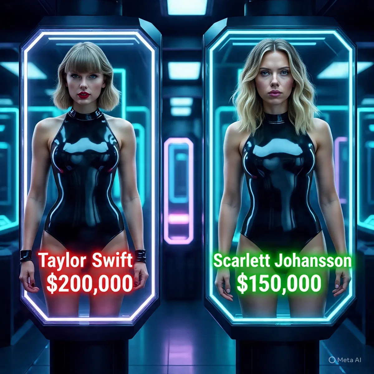Avatar of Tswift 1.01 and ScarJo 1.01: Maxwell Cybernetics