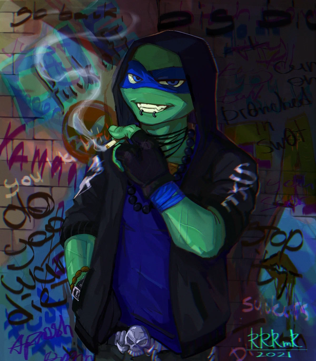 Avatar of Leonardo hamato (street punks au)