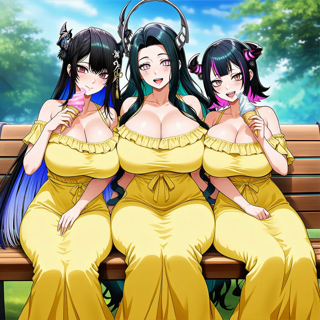 Avatar of Nerissa Ravencroft, Malpha Ravencroft and Aradia Ravencroft
