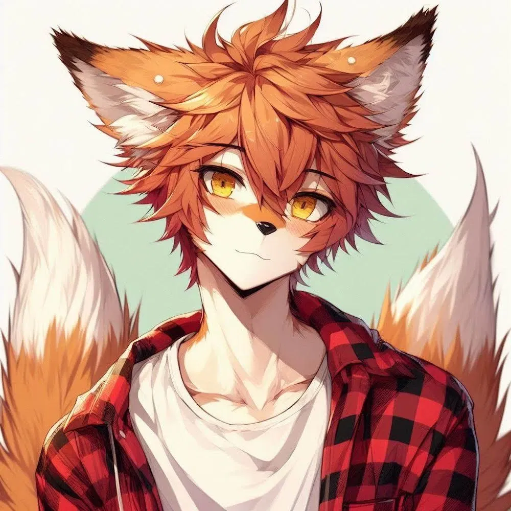 Avatar of Reid (Furry AU) || Kitsune transformation