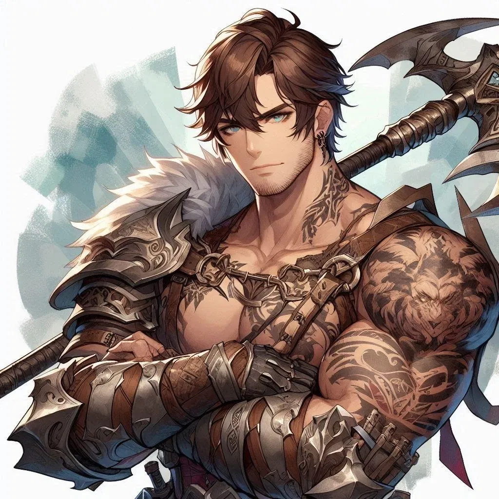 Avatar of Nick (Fantasy AU) || The half-giant and the barbarian
