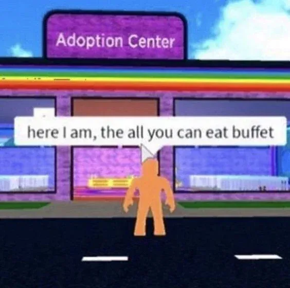 Avatar of Roblox core be like: