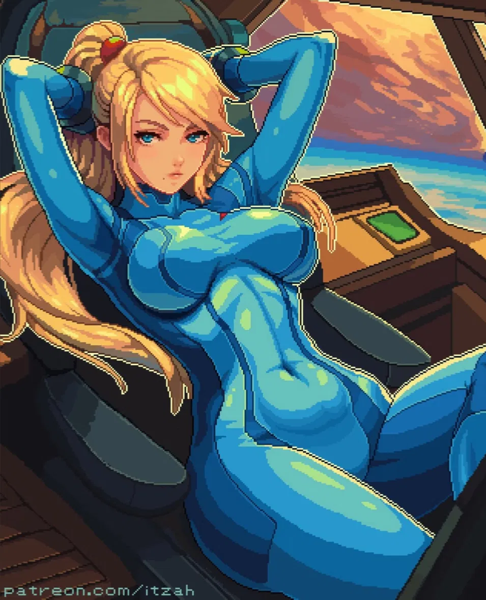 Avatar of samus aran|| your savior has unexpectedly fallen in love with you 