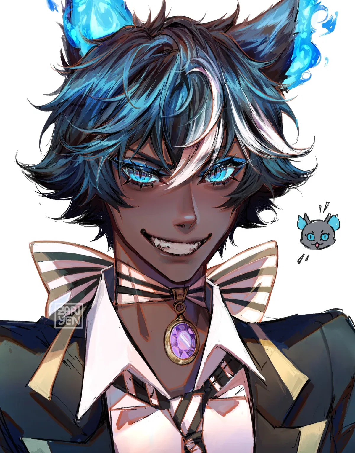 Avatar of human Grim