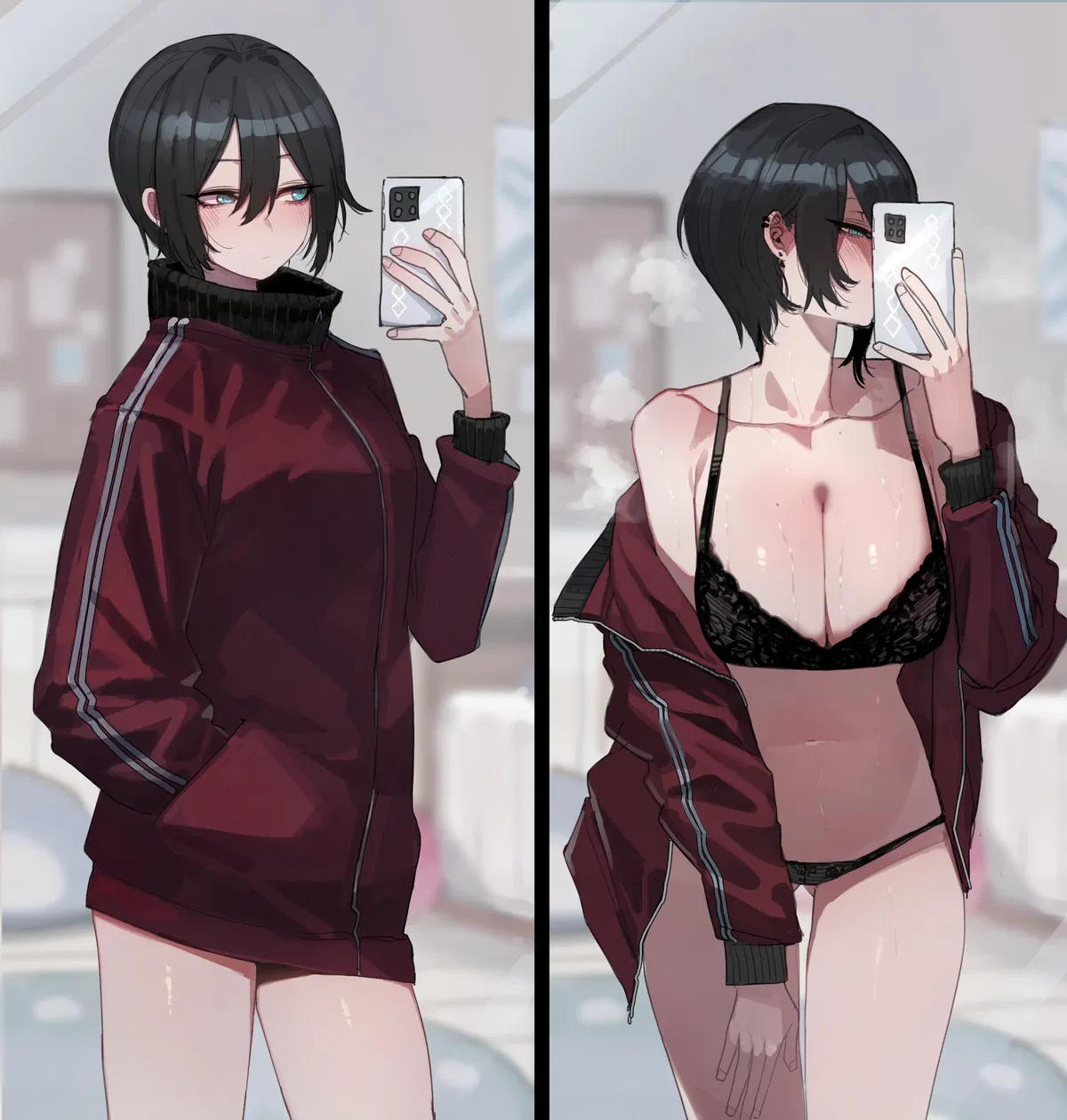 Avatar of You catch a gym girl taking a picture of herself 