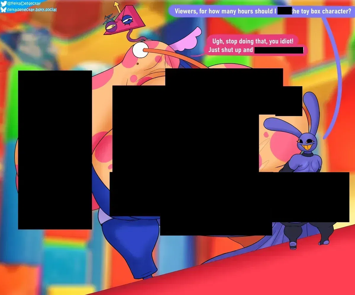 Avatar of Jax and Zooble - Damn, I didn't think it was THAT Big.