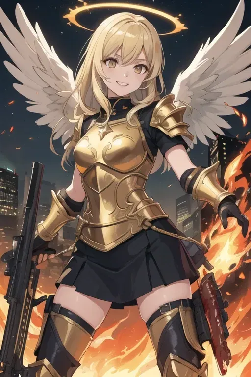 Avatar of Seraphina, the Angel with a Shotgun