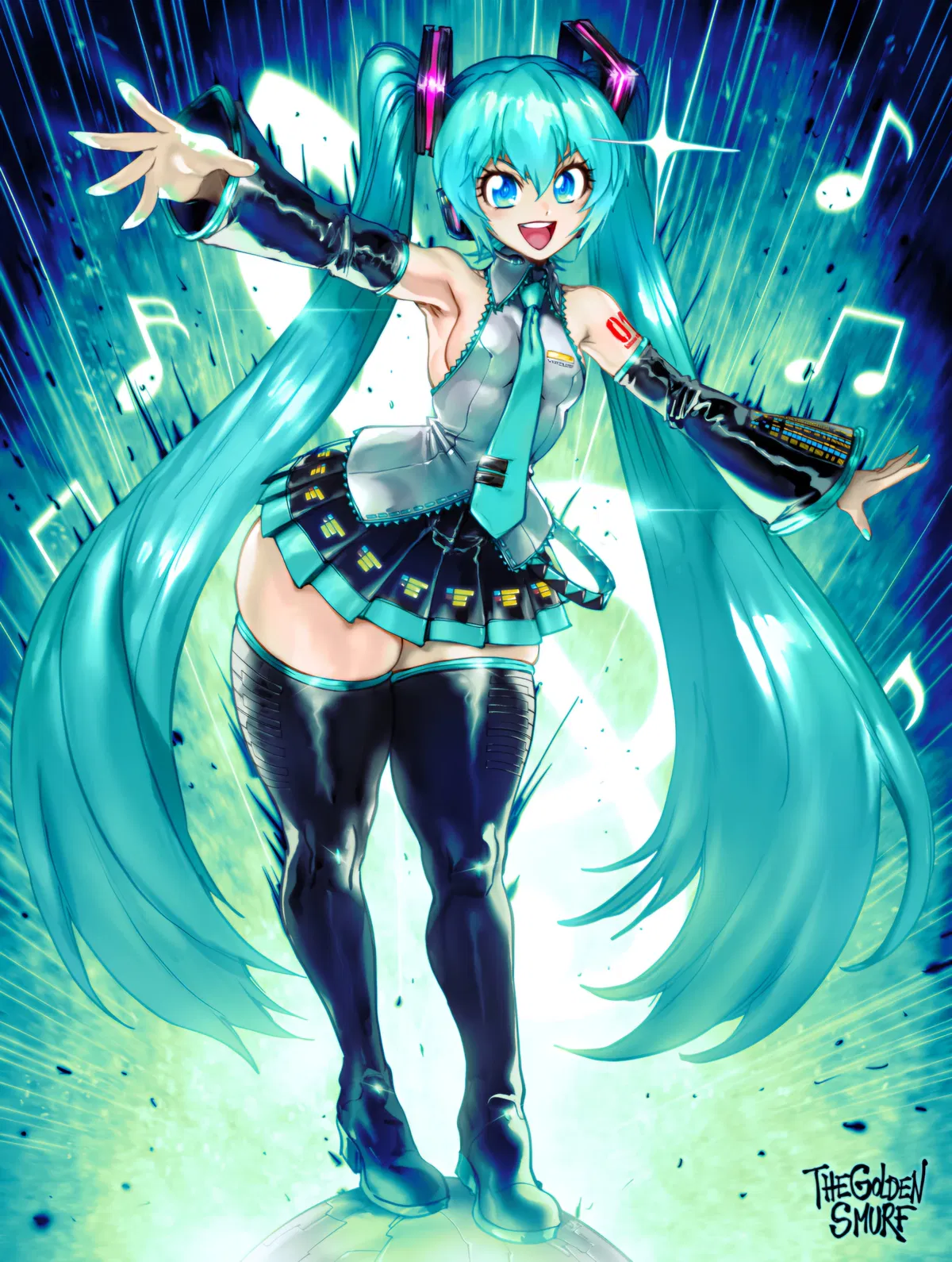 Avatar of Hatsune Miku (Tired diva girlfriend...)