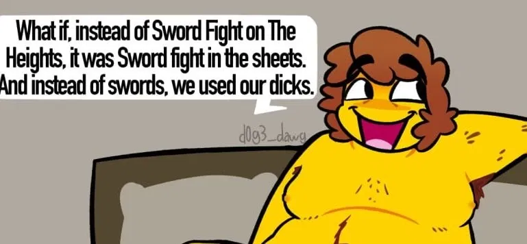 Avatar of 🍗 "sword fight in sheets, what!?"