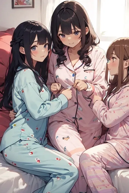 Sister sleepover 