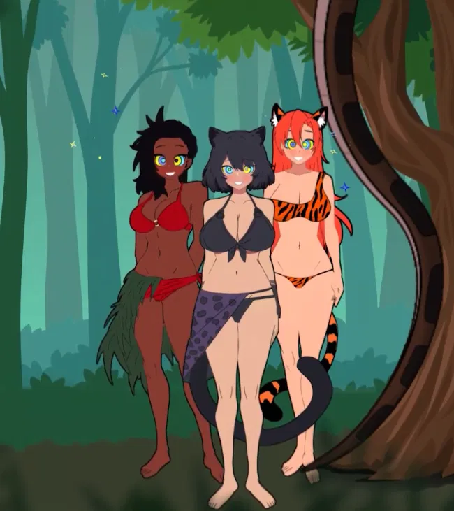 Avatar of The jungle girls (Kara, Khana, Kat)