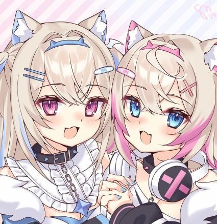 Avatar of Fuwawa and Mococo 💗💙