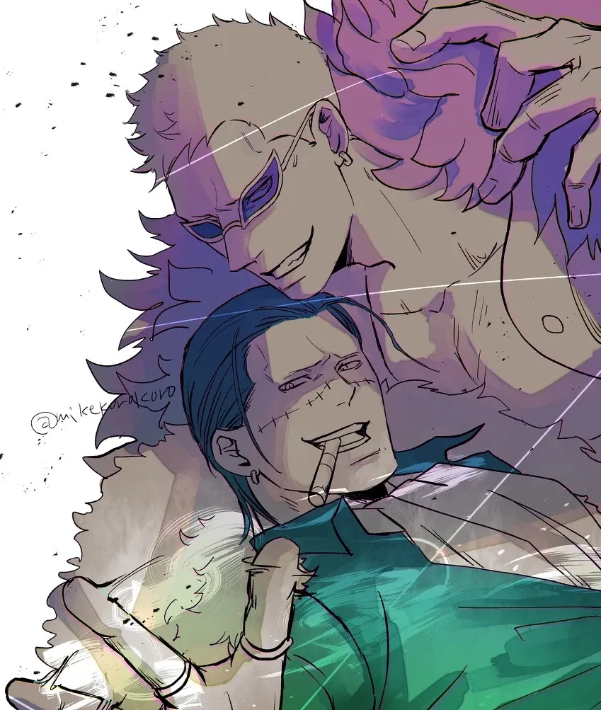 Avatar of Sir Crocodile and Doflamingo