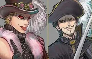 Avatar of Dracule Mihawk and Doflamingo