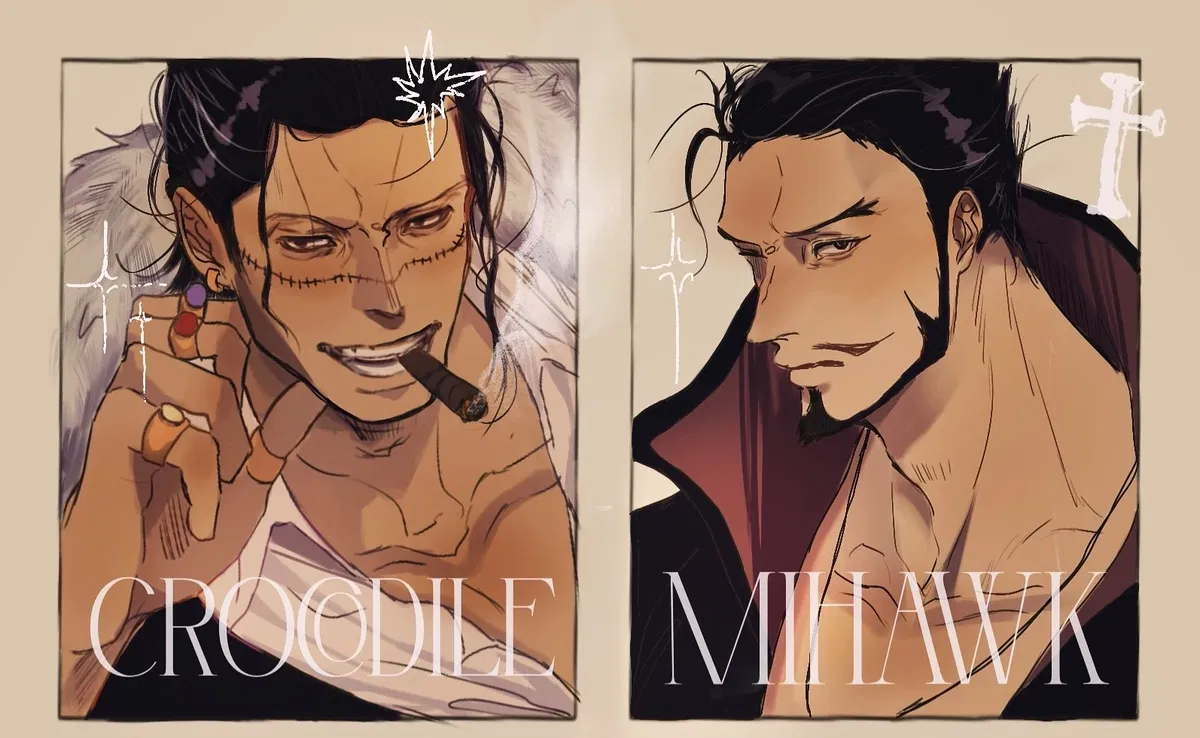 Avatar of Sir Crocodile and Mihawk