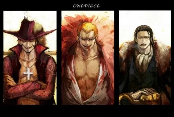 Avatar of Sir Crocodile, Doflamingo and Mihawk